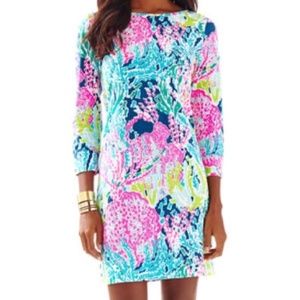 EUC Lilly Pulitzer Marlowe Dress Let's Cha Cha M